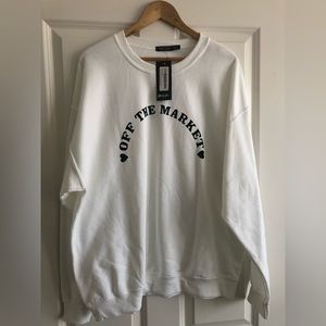 NASTYGAL Crewneck Sweatshirt Bridal